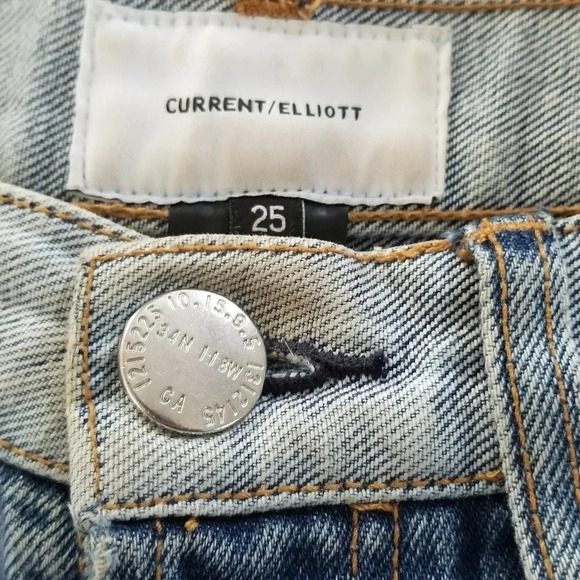Current/Elliott The Ultra High Waist Skinny Jeans 25 - Picture 5 of 7